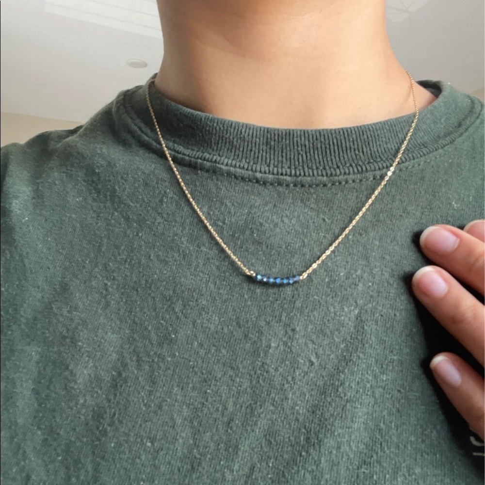 Sonya Renee dainty gold necklace